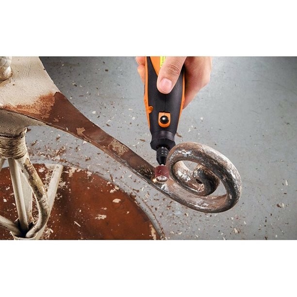 TACKLIFE Rotary Tool Kit Variable Speed with Flex shaft, 80 Accessories, 3 atta.