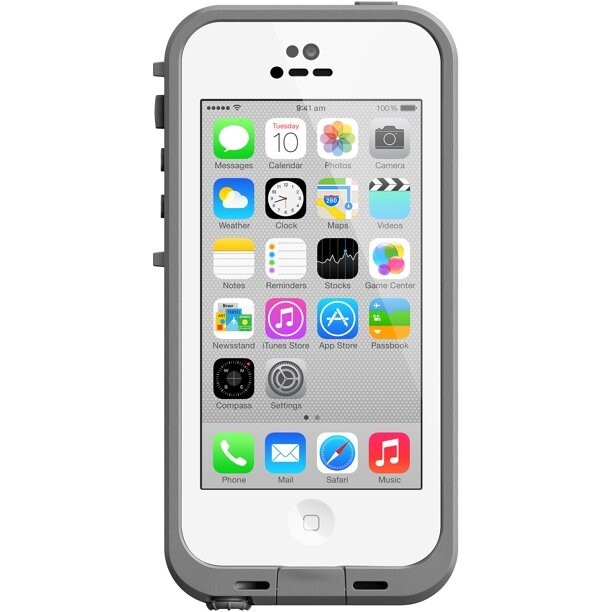 For Apple Iphone 5c -white/grey - Otterbox Brand