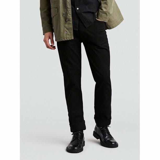 

Мужские джинсы Levi-#39;s 513 Slim Fit Straight Leg Stretch Black Denim Новинка, Черный, Levi's 513