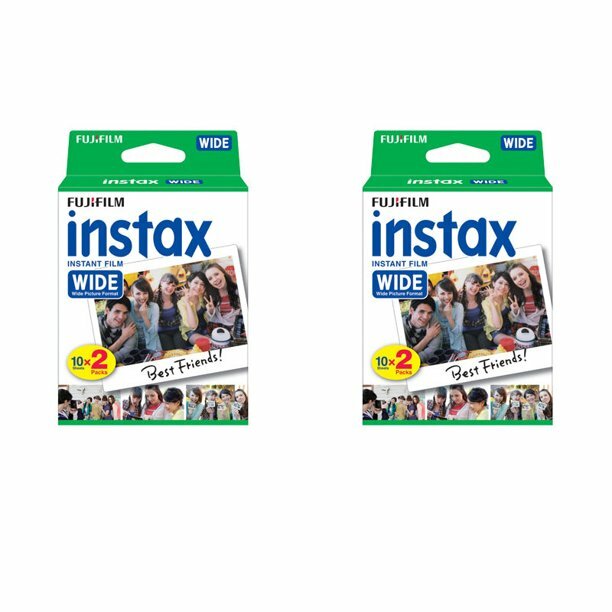 【ジャンク】Fujiifilm intax 200 ワイド 40 Prints Fujifilm Instant Wide Film for Fuji Instax 200