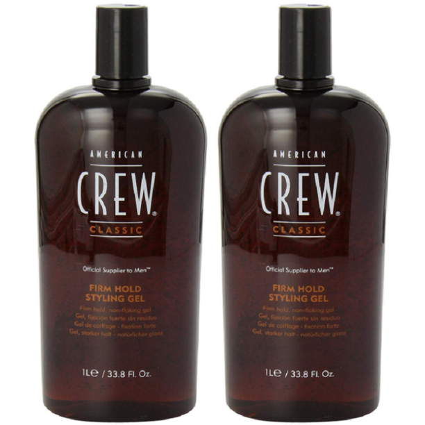 American Crew Firm Hold Styling Gel, 33.8 Ounce Pack Of 2