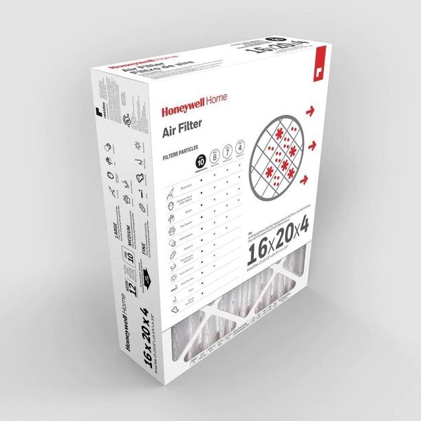 Air Filter 16 X 20 X 4 Merv 8 - 6 Packs