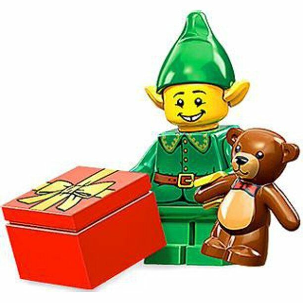 Character:Holiday Elf:Authentic Lego Minifigures Series 2, Series 3, and more! SEALED PACKS, Free Ship