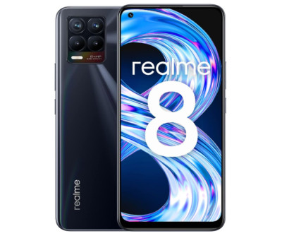 Realme 8 5G Smartphone 64GB Supersonic Black DUOS (Unlocked) - Opened Not USED