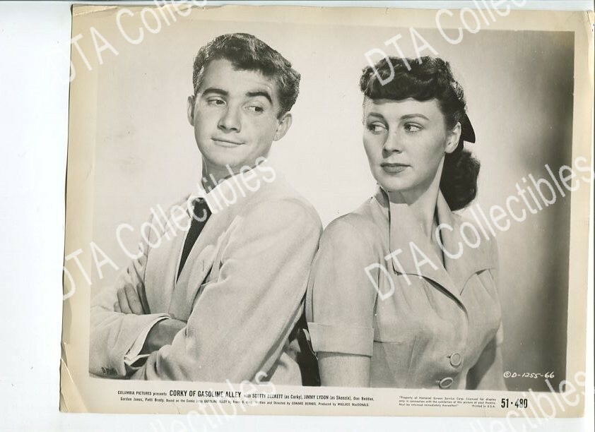 CORKY OF GASOLINE ALLEY 8x10 PROMO STILLVG1951PATTI BRADYSCOTTY