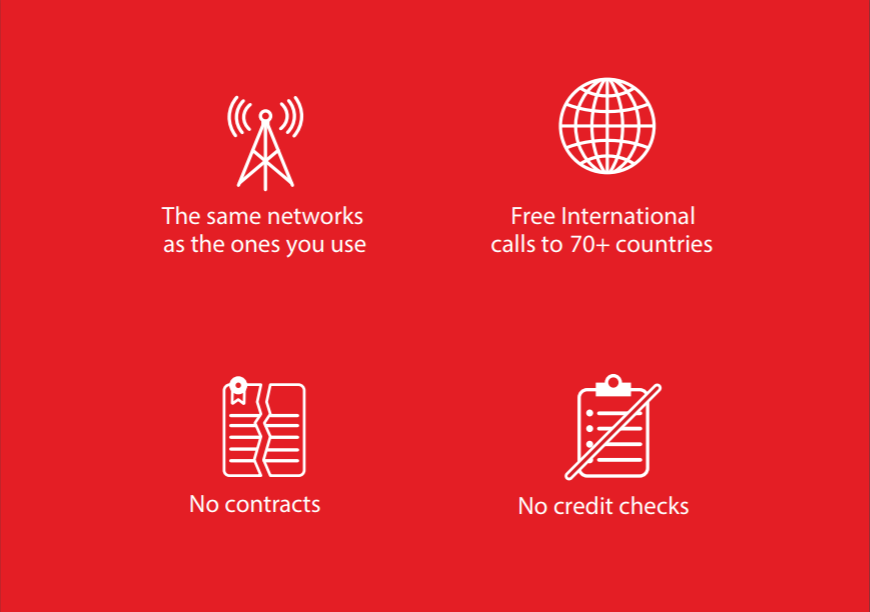 $30/Mo Red Pocket Prepaid Plan: UnImtd Everything, GSMA 25GB