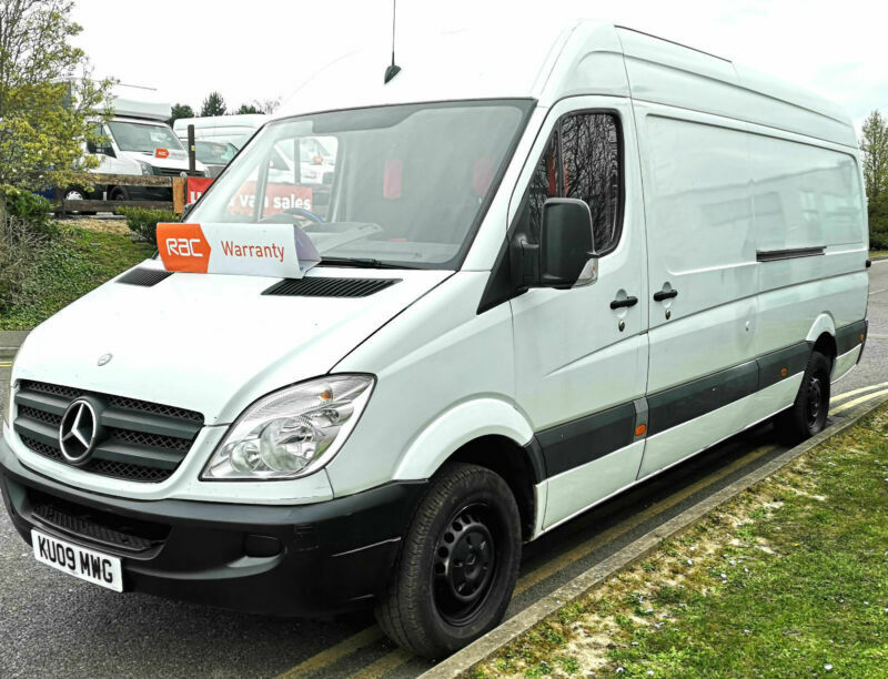MERCEDES SPRINTER TRANSIT 2.1 WHITE LWB H/R L3/H3 3.5T LARGE CHEAP VAN