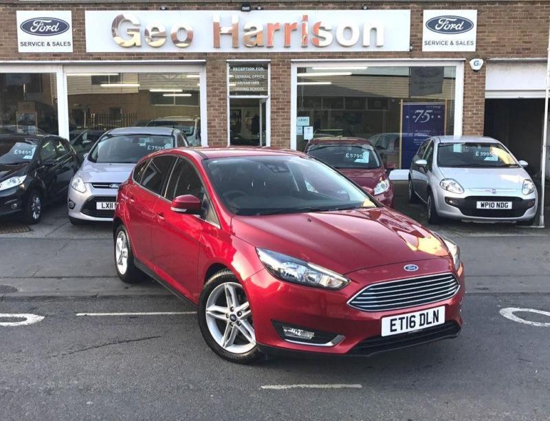 2016 MY Ford Focus 1.5TDCi 120ps Titanium CANDY RED LOW MILES