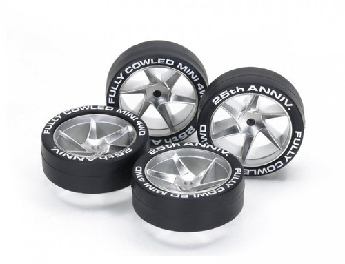 Tamiya 95117 1/32 Mini 4WD Matte Plated Spiral Spoke Wheels