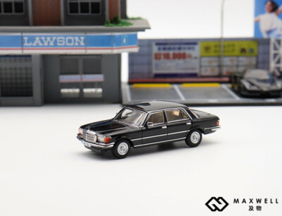 MaxWell 1:64 1976 S 450SEL W116 Diecast Model Car