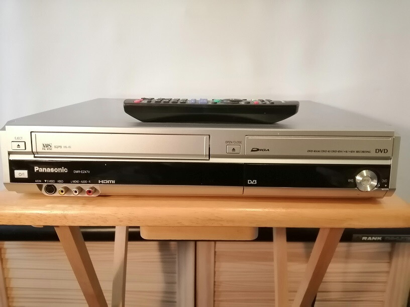 PANASONIC DMREZ47V VHS TO DVD RECORDER , BURNER . in Aylesham, Kent