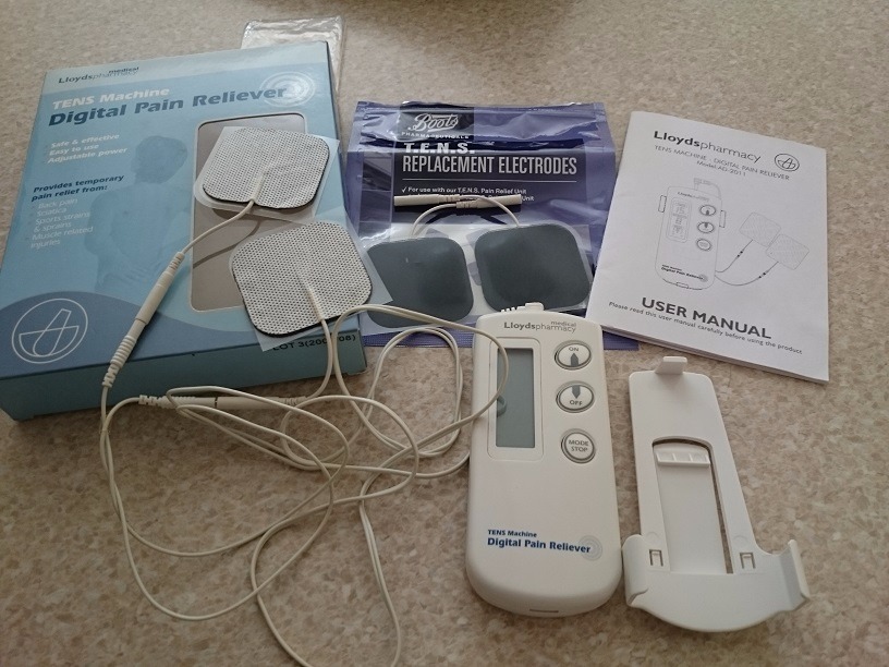 Lloyds Pharmacy TENS Machine Digital Pain Reliever AD2011 in