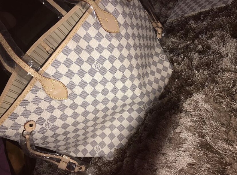 Lv Checkered Bag | Literacy Ontario Central South