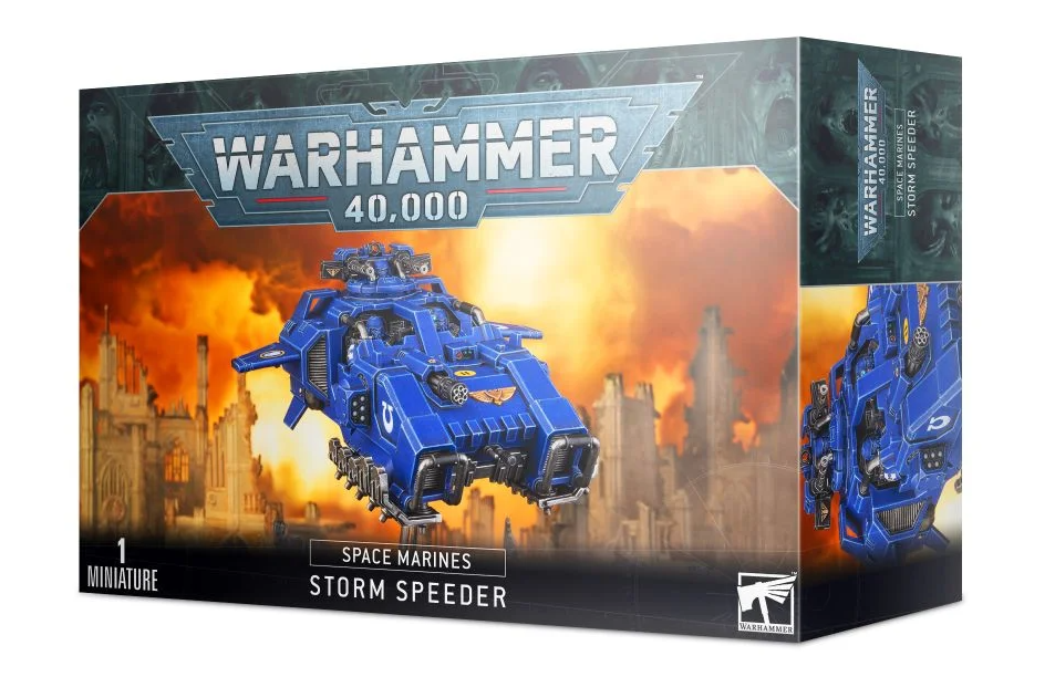 新品 スペースマリーン ストーム・スピーダー 48-45 ウォーハンマー 40k Warhammer 40,000: Space Marines - Storm Speeder GW 48-45 NIB
