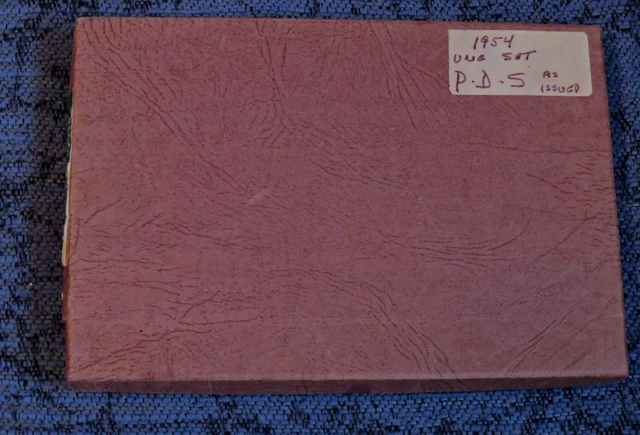 1954 CHOICE TO GEM BU MINT SET - FBL halves - OUTSTANDING!