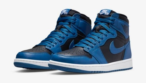 シューズ(女性用) AirJordan1RetroHigh OG \"Dark Marina Blue Nike Air Jordan 1 High Dark Marina Blue Womens Casual Shoes