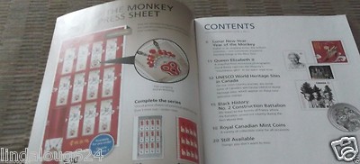 Canada Post Details Magazine - Jan-Feb 2016 No.1 - Year of the Monkey, UNESCO