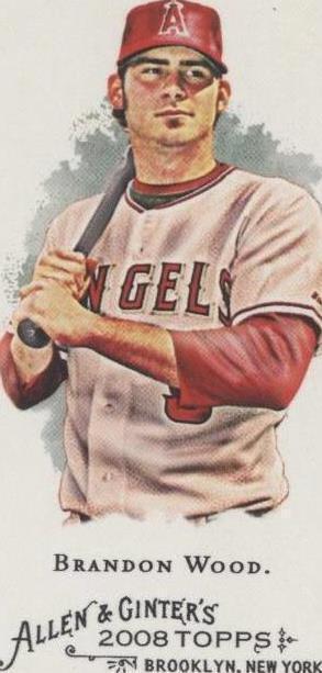 2008 Topps Allen & Ginter's - Brandon Wood #312
