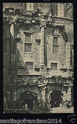 ITALY 240 ROMA -208 Rovine del Teatro Marrello (E. Richter)