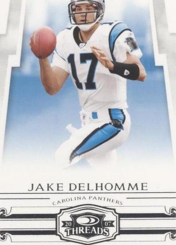 2007 Donruss Threads Jake Delhomme #67