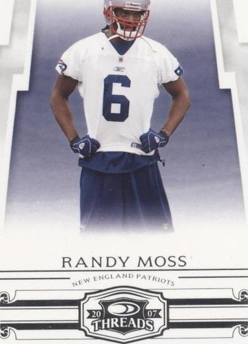 2007 Donruss Threads Randy Moss #111