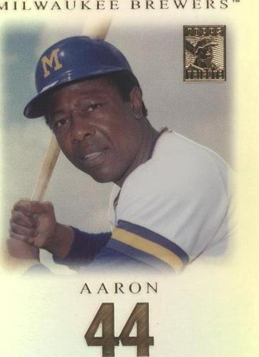 2001 Topps Tribute - Hank Aaron #41