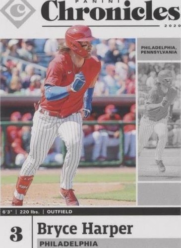 2020 Panini Chronicles - Bryce Harper #30