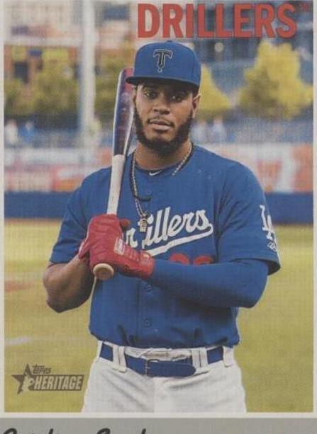 2019 Topps Heritage Minor League Edition - Cristian Santana #131