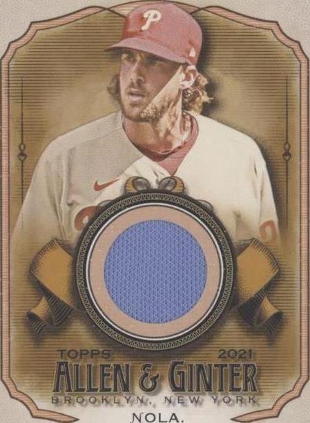 noah Curvest−Tricker 151 2021 Topps Allen & Ginter's - Aaron Nola #AGA-AN for sale | eBay