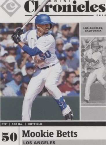 2020 Panini Chronicles - Mookie Betts #17