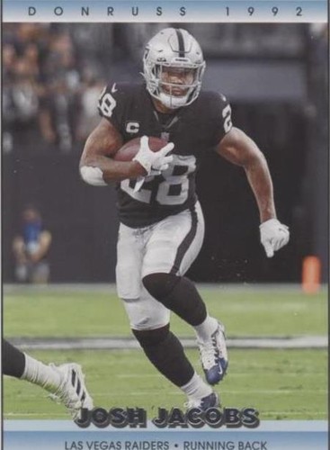 2022 Panini Donruss Josh Jacobs #19