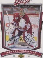 2007-08 Upper Deck MVP - Mikael Tellqvist #83