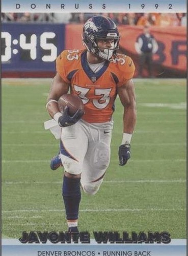 2022 Panini Donruss Javonte Williams #15
