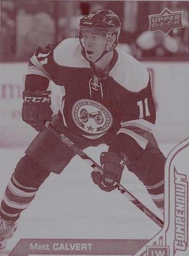 2016-17 Upper Deck Compendium - Matt Calvert #84