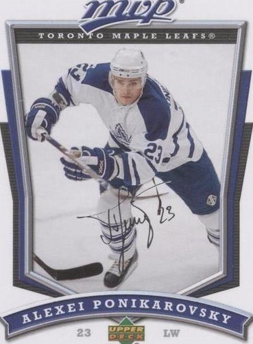 2007-08 Upper Deck MVP - Alexei Ponikarovsky #176