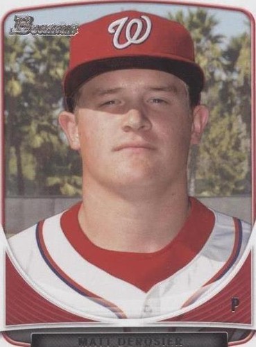 2013 Bowman Draft Picks & Prospects - Matt Derosier #BDPP112