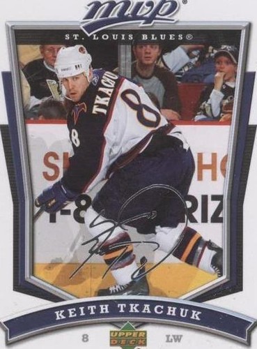 2007-08 Upper Deck MVP - Keith Tkachuk #283