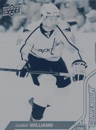 2016-17 Upper Deck Compendium - Justin Williams #265