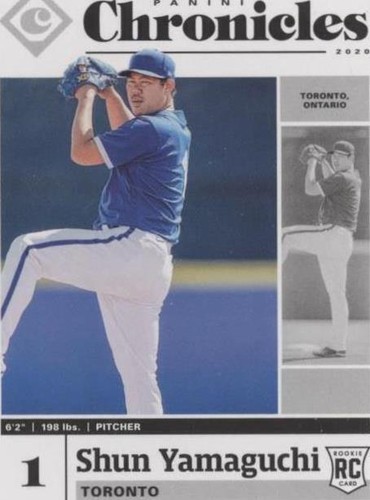 SHUN YAMAGUCHI 2020 Panini Chronicles #14 Score Rookie RC | eBay