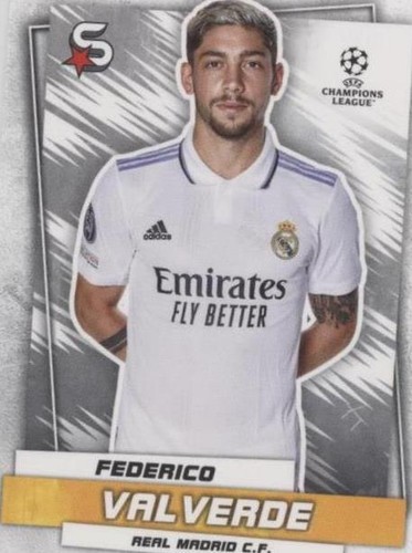 2022-23 Topps UEFA Club Competitions Superstars Federico Valverde #44