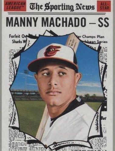 2019 Topps Heritage - Manny Machado #354