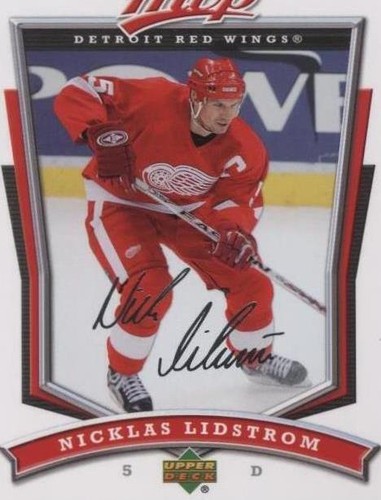 2007-08 Upper Deck MVP - Nicklas Lidstrom #234