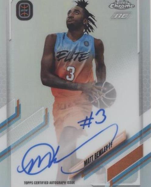 2021-22 Topps Chrome OTE Overtime Elite - Matt Bewley #CA-MB1