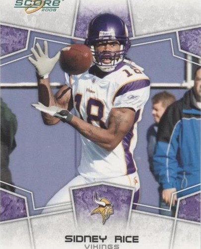 2008 Score Sidney Rice #175