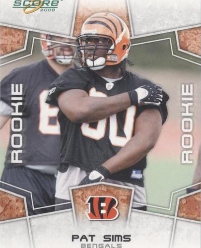 2008 Score Pat Sims #388