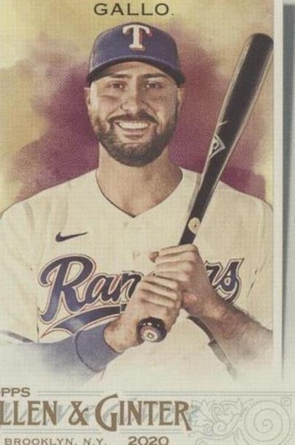 2020 Topps Allen & Ginter's - Joey Gallo #261