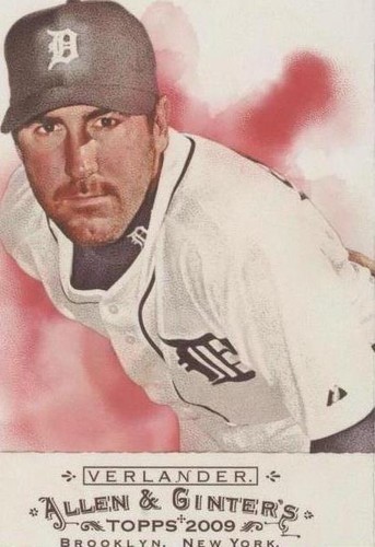 2009 Topps Allen & Ginter's - Justin Verlander #82