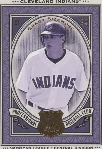 2009 SP Legendary Cuts - Grady Sizemore #24
