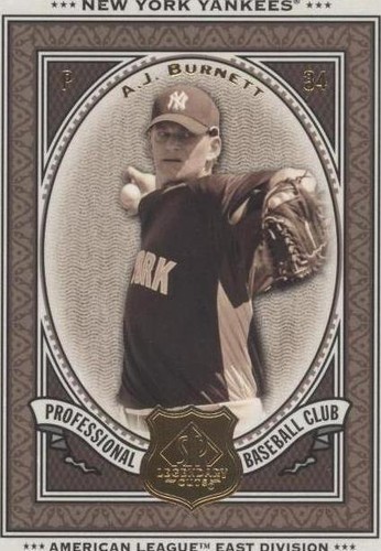 2009 SP Legendary Cuts - A. J. Burnett #92