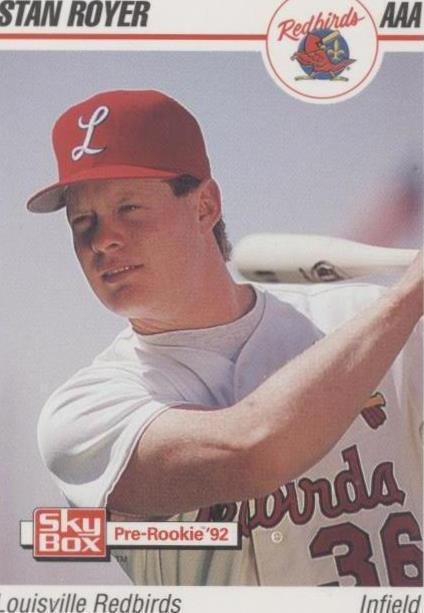 1992 SkyBox Pre-Rookie - Stan Royer #129